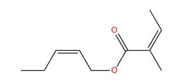 (Z)-2-Pentenyl (Z)-2-methyl-2-butenoate